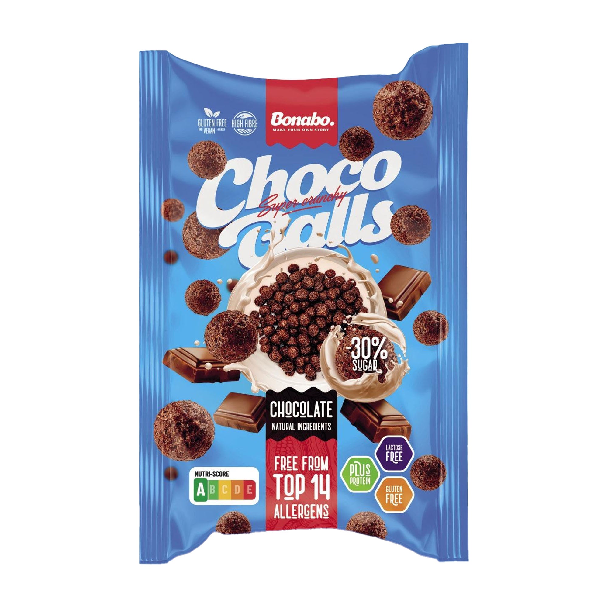 Bonabo Choco Balls gluten-free breakfast cereal, 30 g