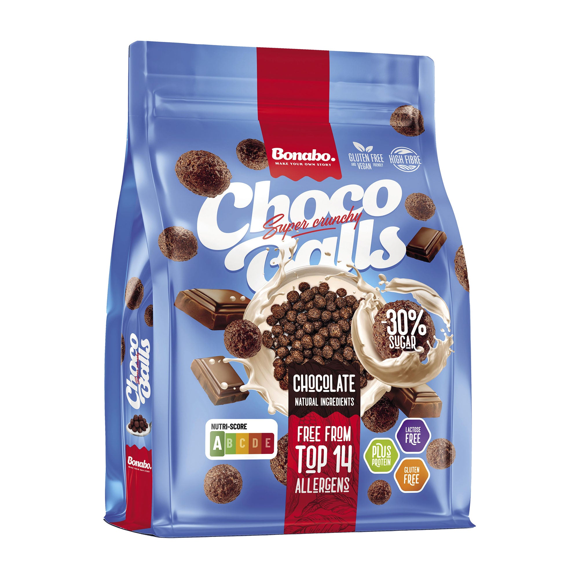 Bonabo Choco Balls gluten-free breakfast cereal, 300 g – Peppery Spot