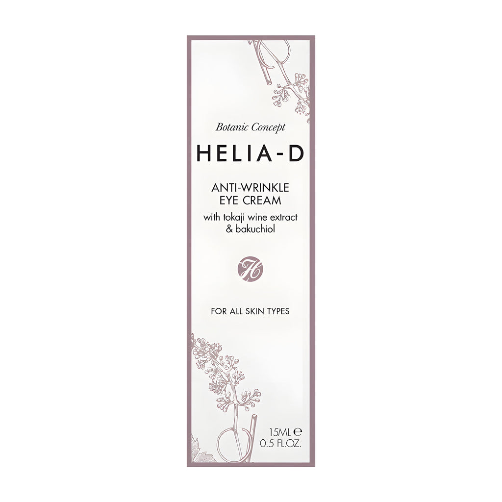 HELIAD anti-wrinkle eye cream packaging on a white background