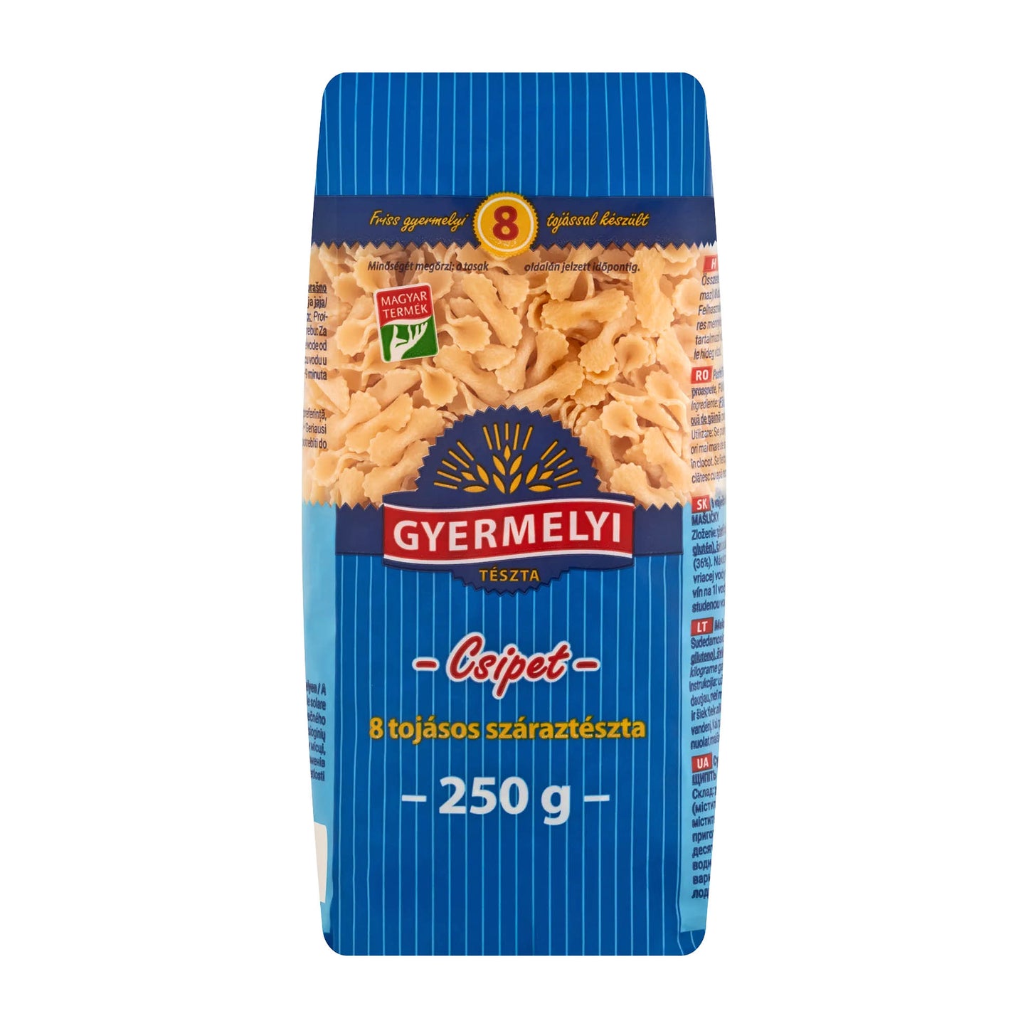 Gyermelyi Farfalline 8 eggs pasta, 250 g