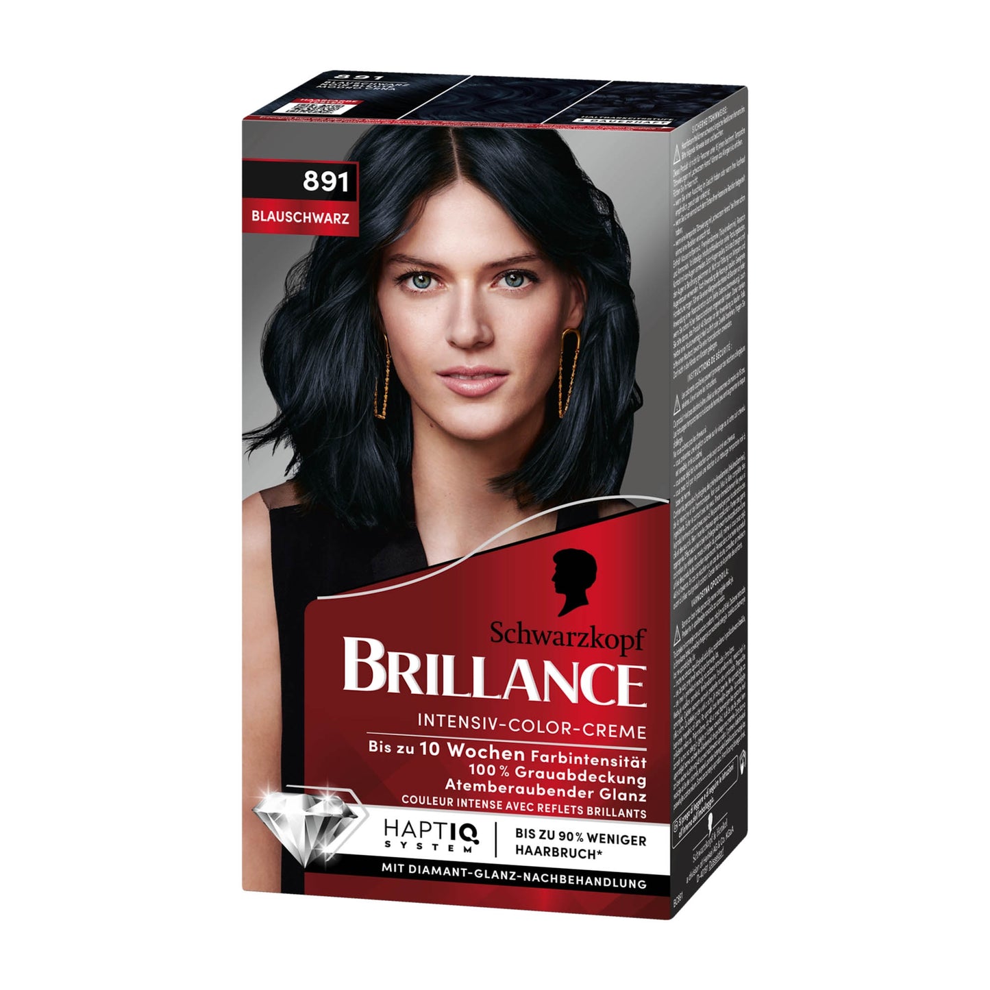 Schwarzkopf Brillance 891 Blue Black intensive color cream