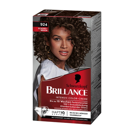 Schwarzkopf Brillance 924 Chocolate Brown intensive color cream