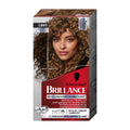 Schwarzkopf Brillance L865 Honey Brown bleach & hair color kit packaging with a woman's face on the box.