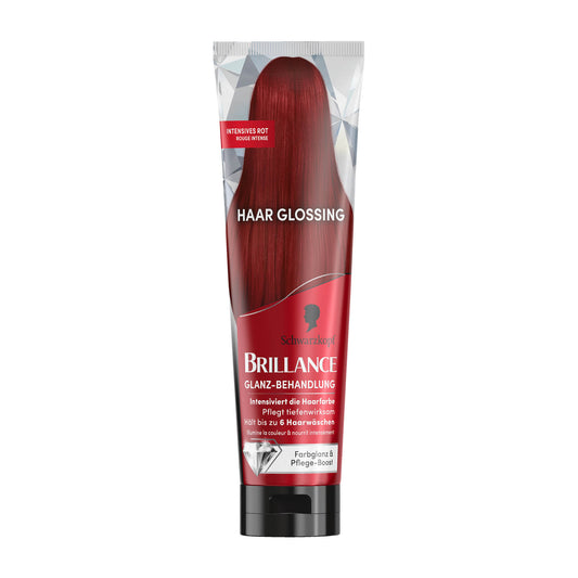 Schwarzkopf Brillance Glossing Intensives Rot Farb-Glanzbehandlung, 150 mL