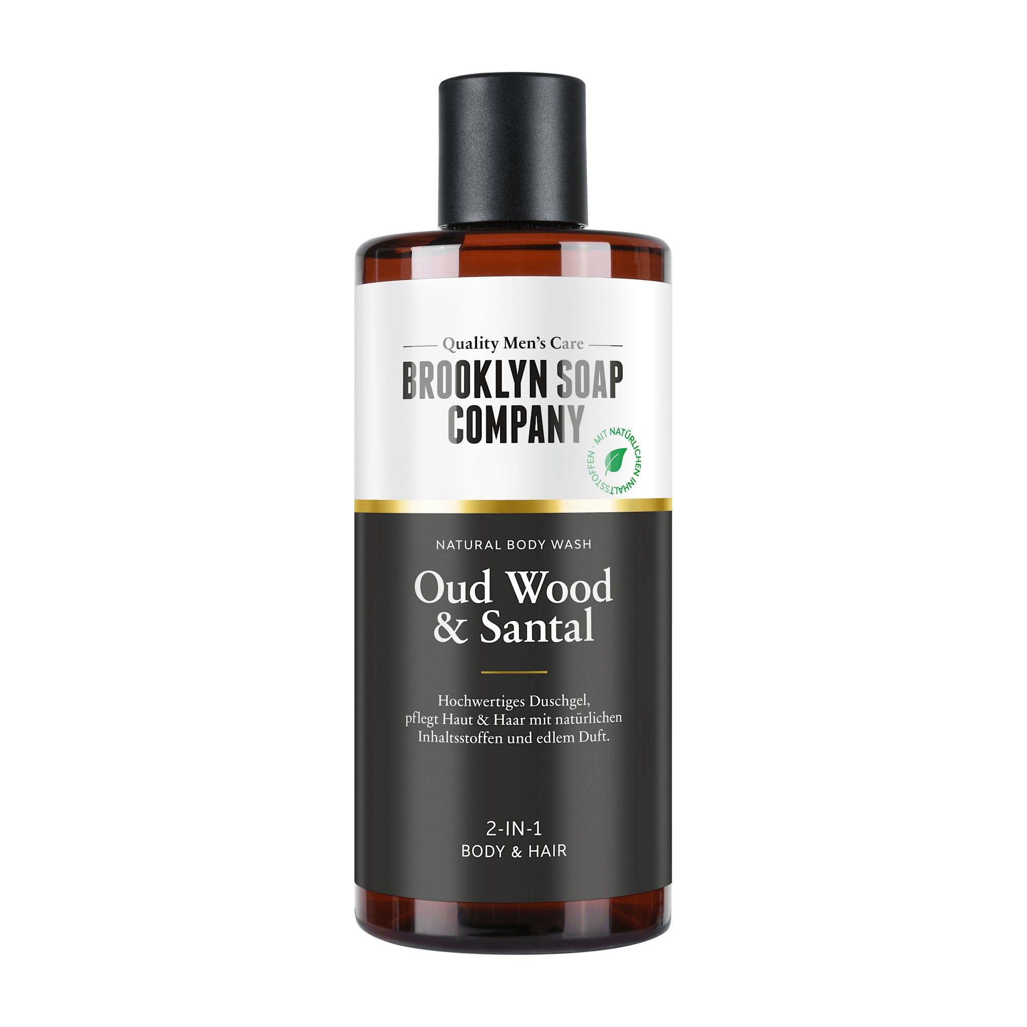 Brooklyn Soap Company Oud Wood and Santal body wash, 300 mL