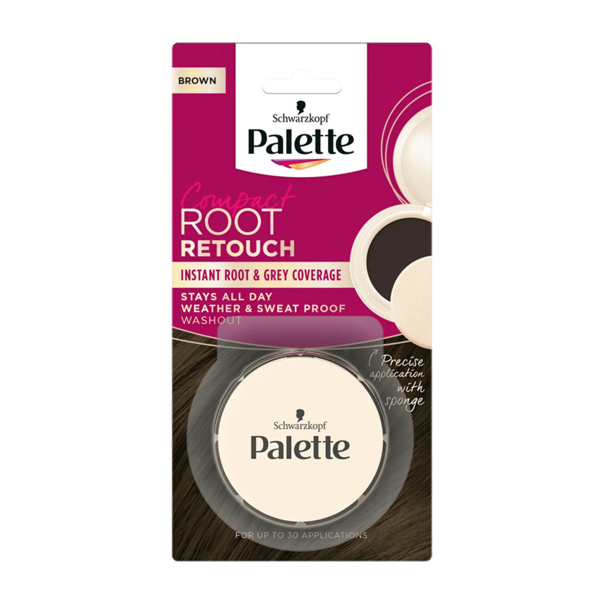 Schwarzkopf Palette Compact Root Retouch brown, 3 g