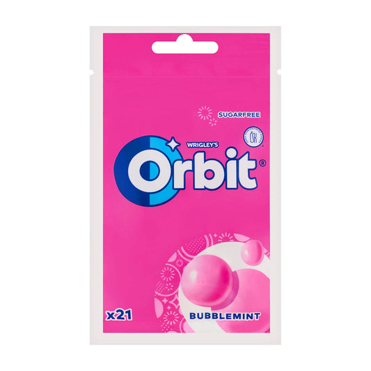 Orbit Bubblemint Kaugummi, 21 Stück