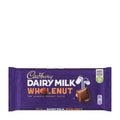Cadbury Dairy Milk Wholenut milk chocolate bar packaging on a white background