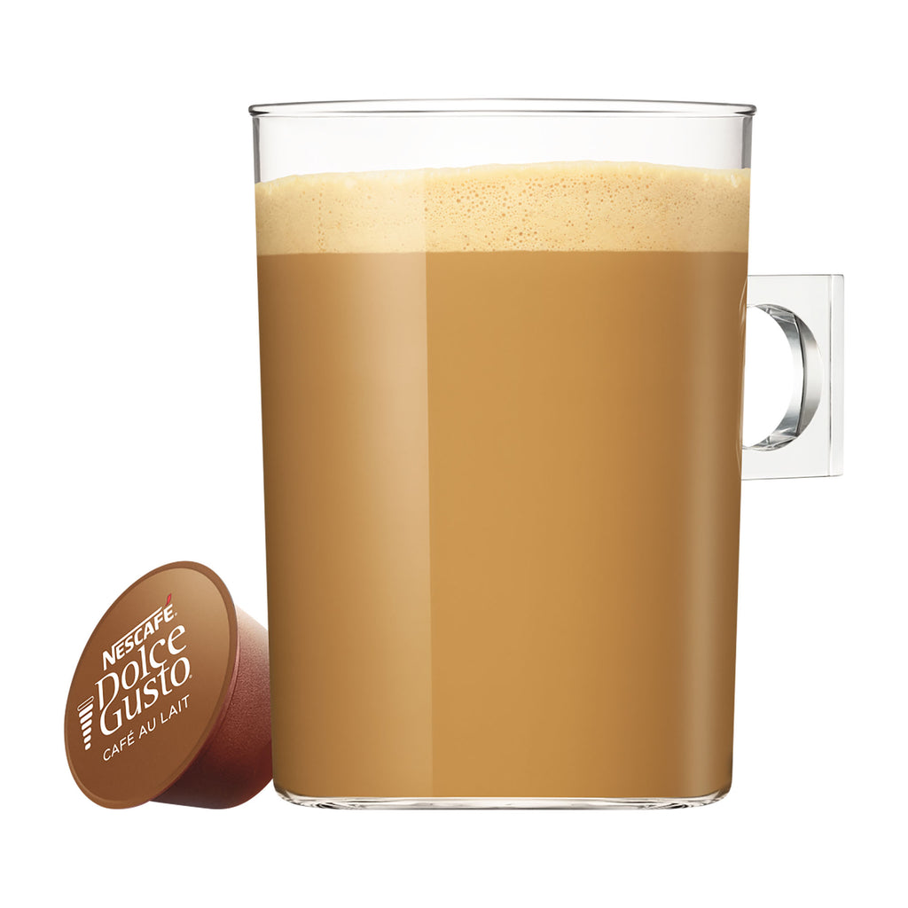 Nescafe Dolce Gusto Cafe au Lait Kaffeekapseln, 16 Tassen