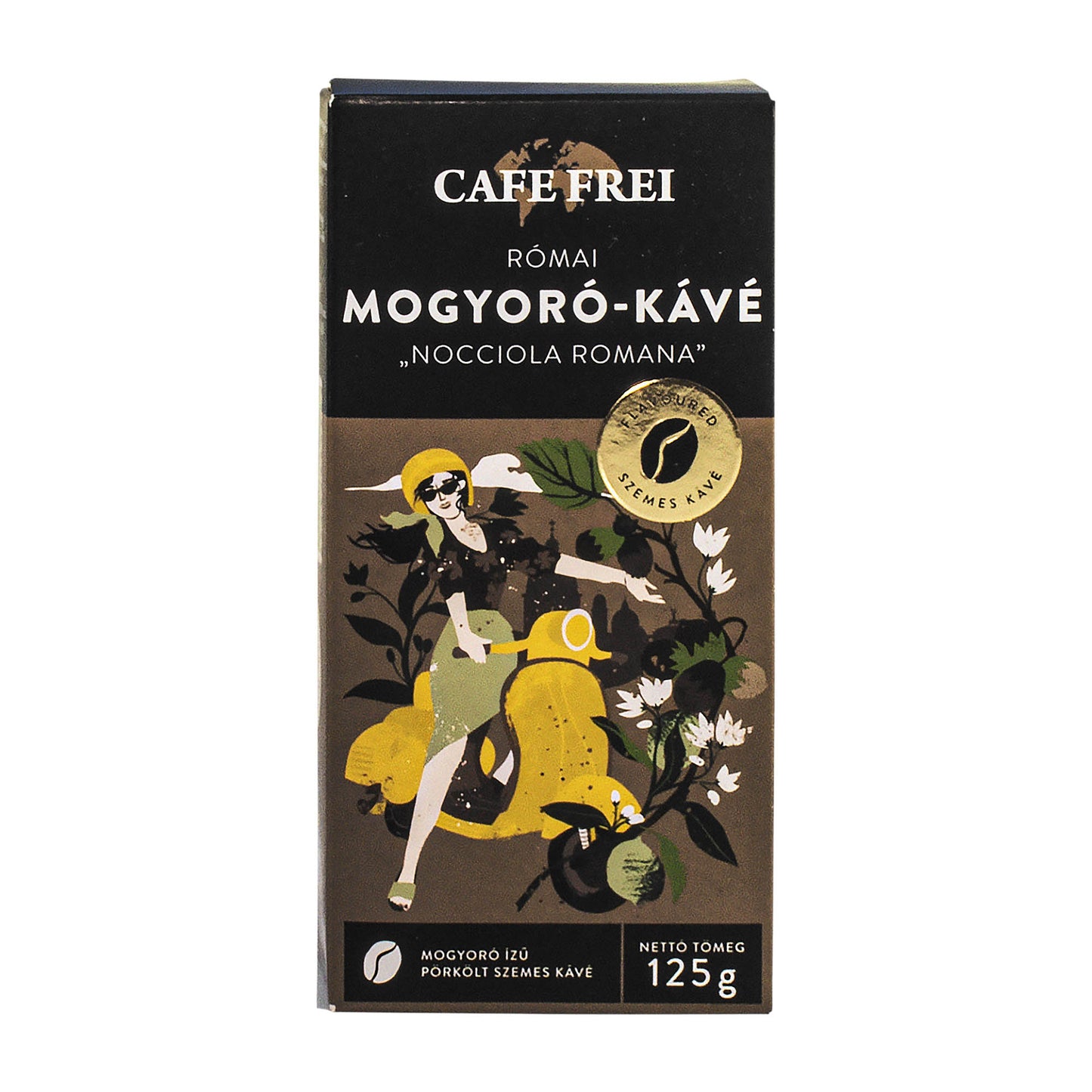 Cafe Frei Roman hazelnut coffee beans, 125 g