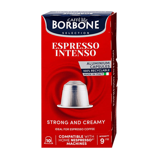 Caffe Borbone Espresso Intenso nespresso coffee capsules, 10 Count