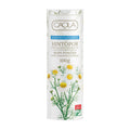 Caola body powder packaging with chamomile extract on a white background
