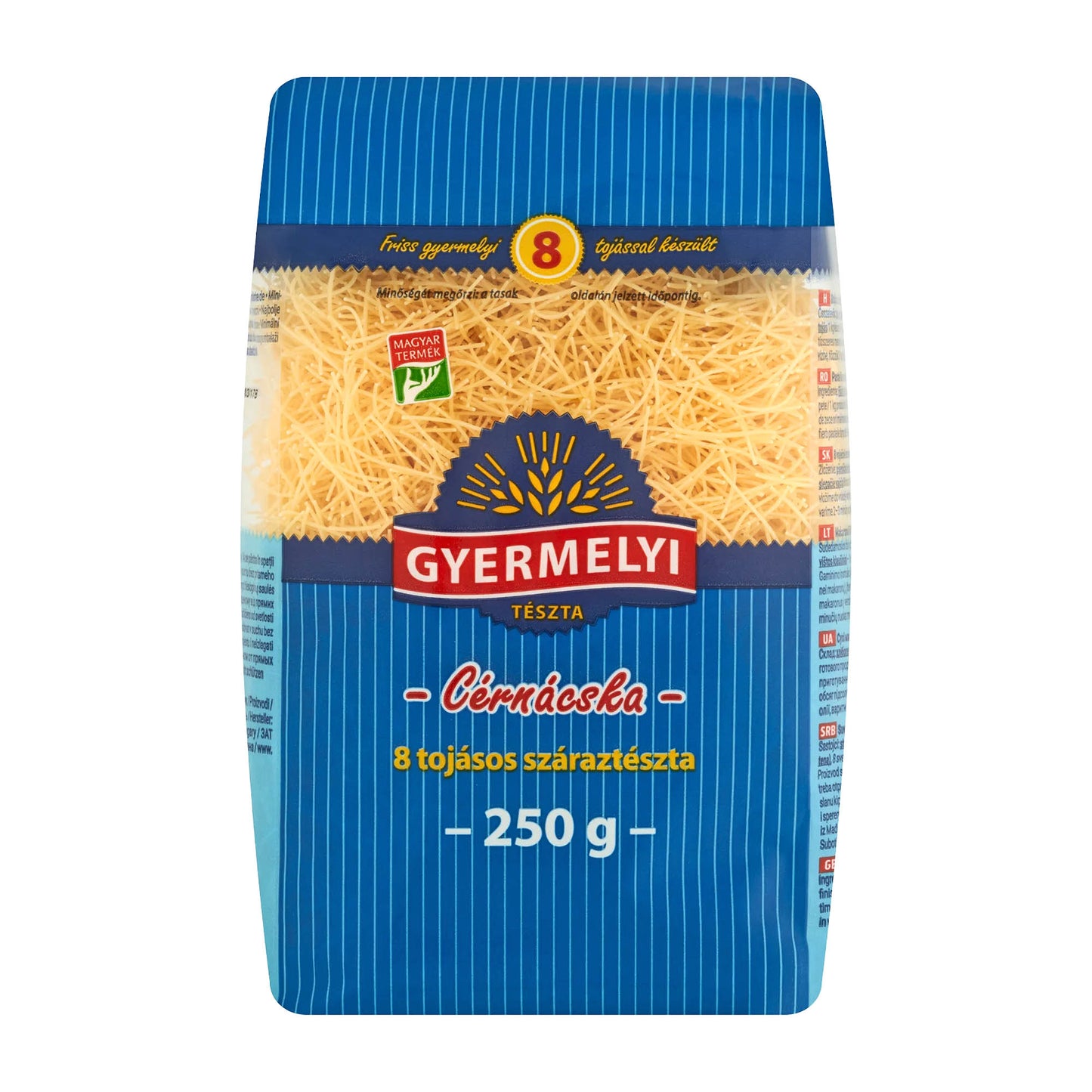 Gyermelyi Cappellini 8 Eier Nudeln, 250 g