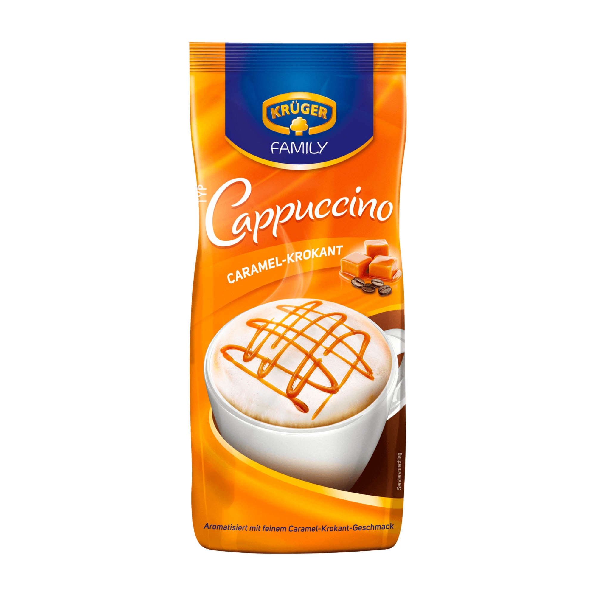Krüger Caramel-Krokant Cappuccino, 500 g