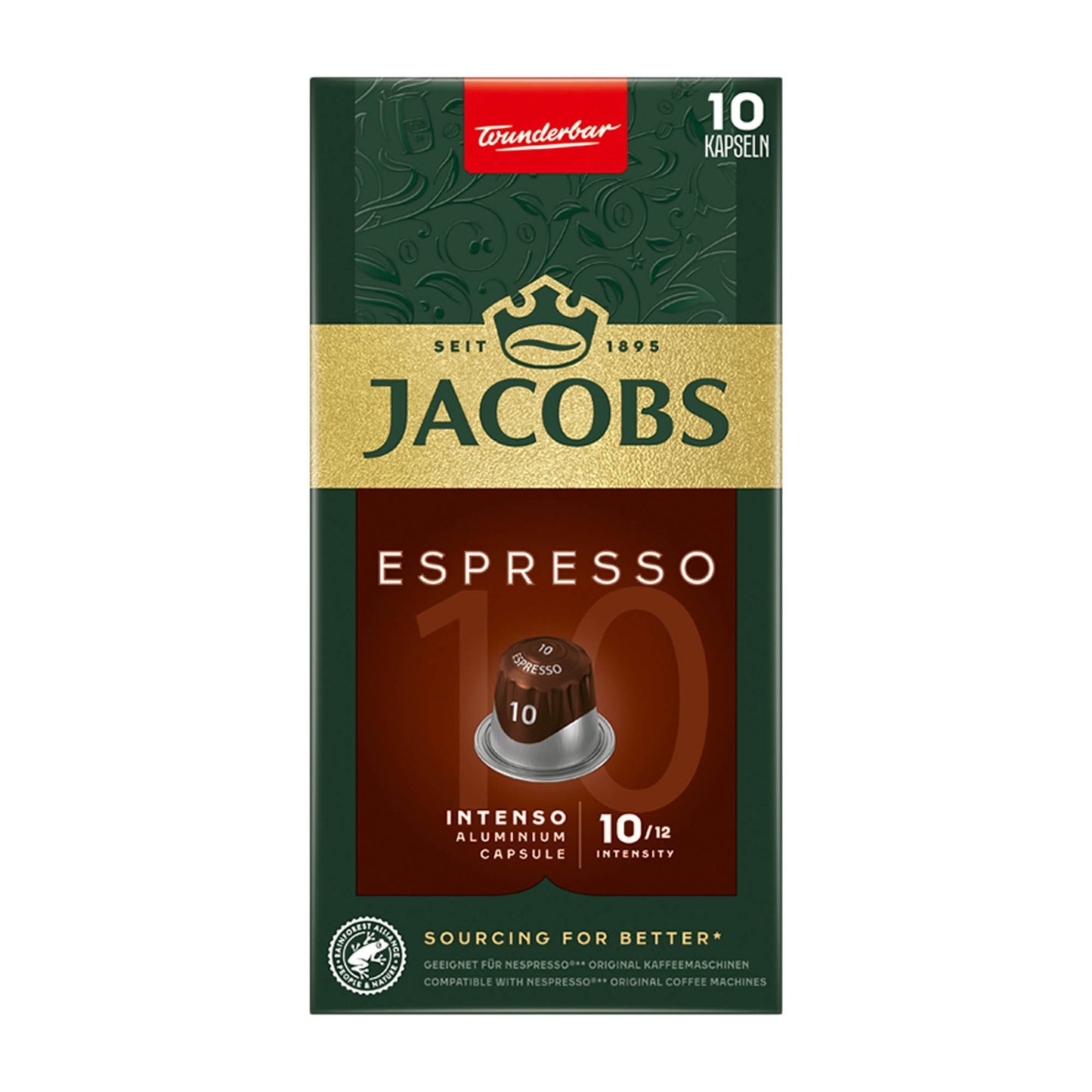 Jacobs Espresso Intenso Nespresso-Kaffeekapseln