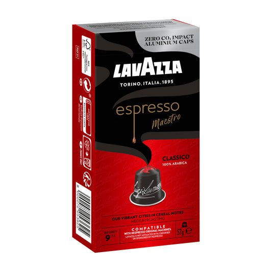 Lavazza Espresso Maestro Classico Nespresso-Kaffeekapseln, 10 Stück