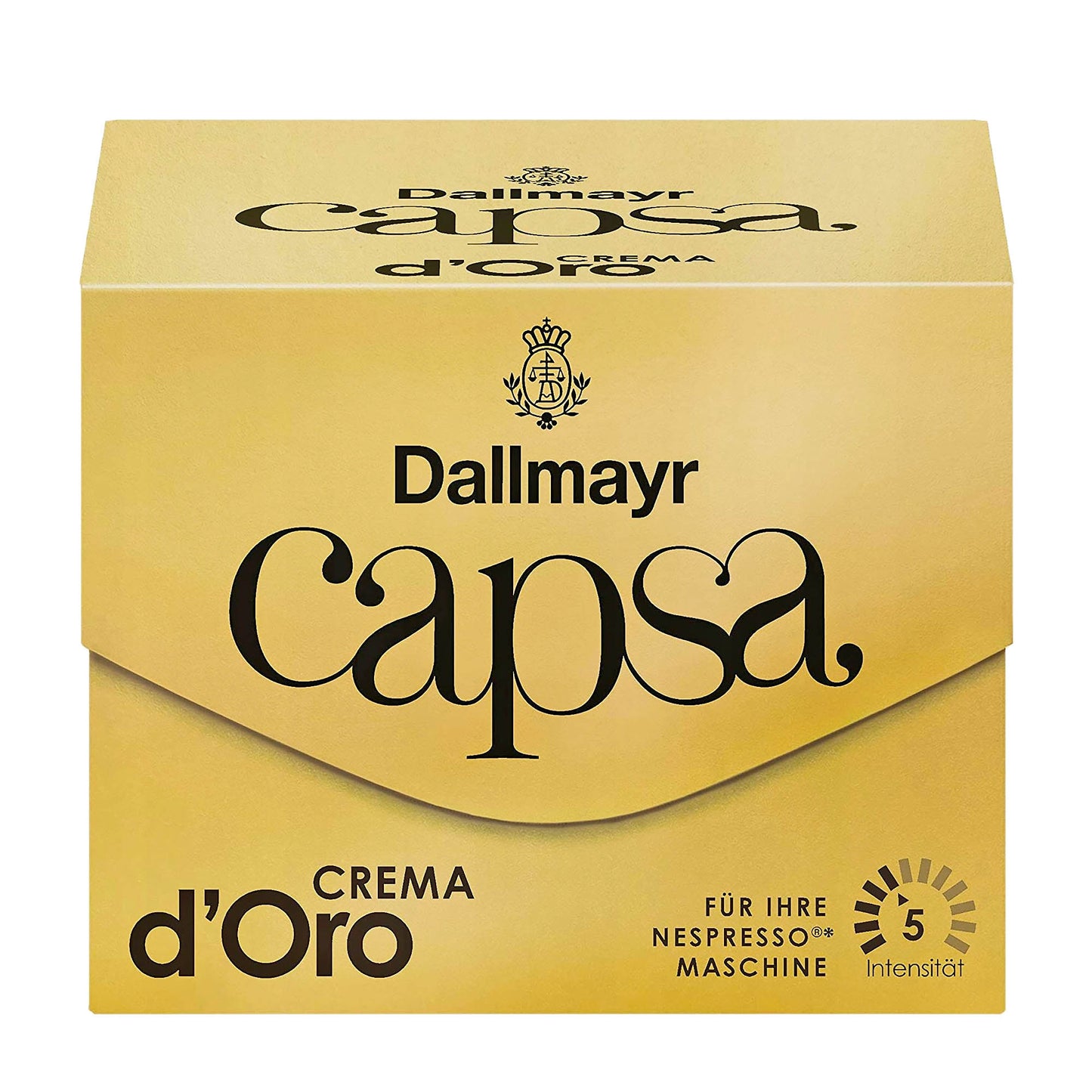 Dallmayr Capsa crema d'oro Nespresso-Kaffeekapseln, 10 Stück