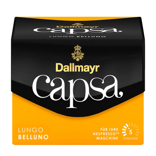 Dallmayr Capsa lungo belluno nespresso coffee capsules, 10 Count