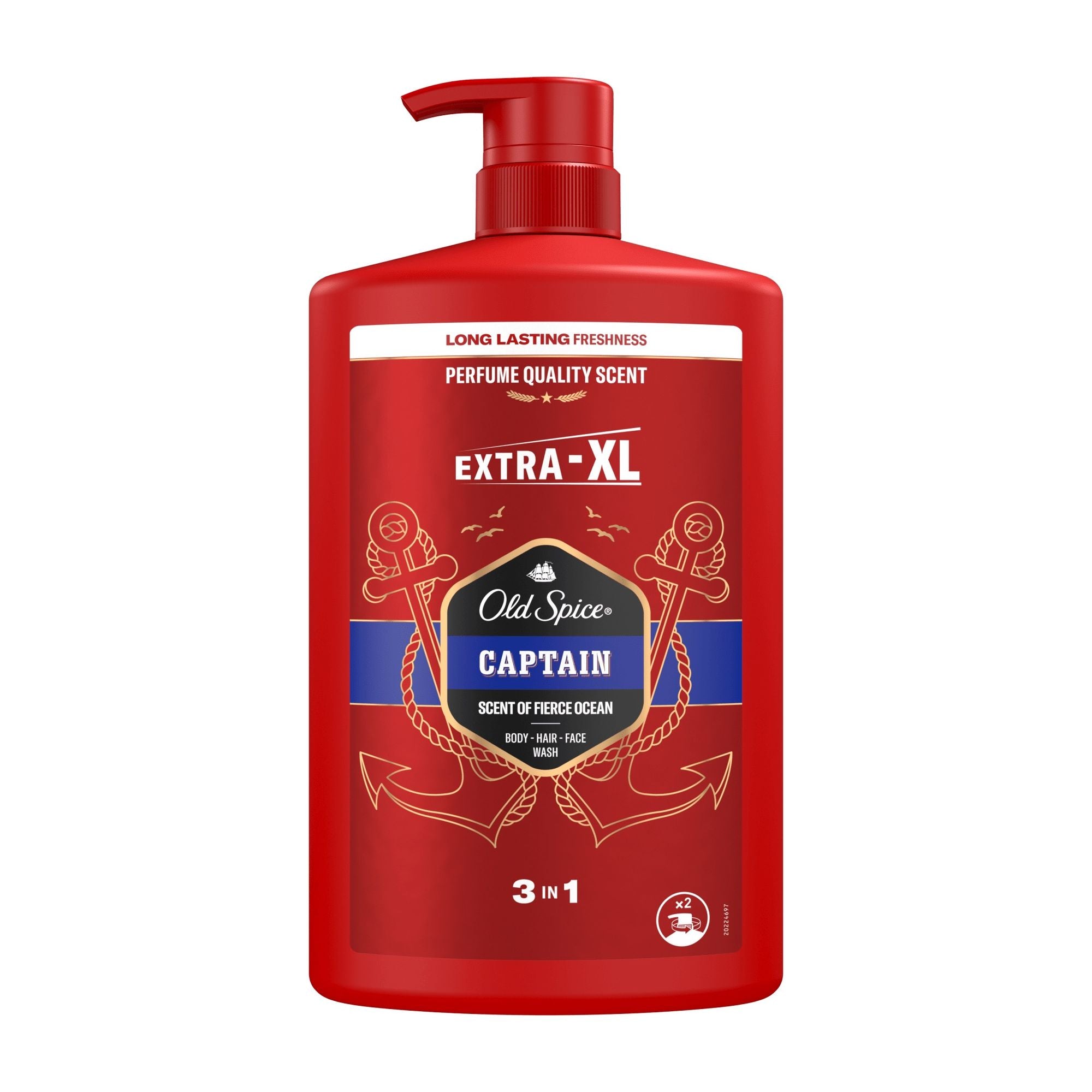 Old Spice Captain shower gel, 1000 mL