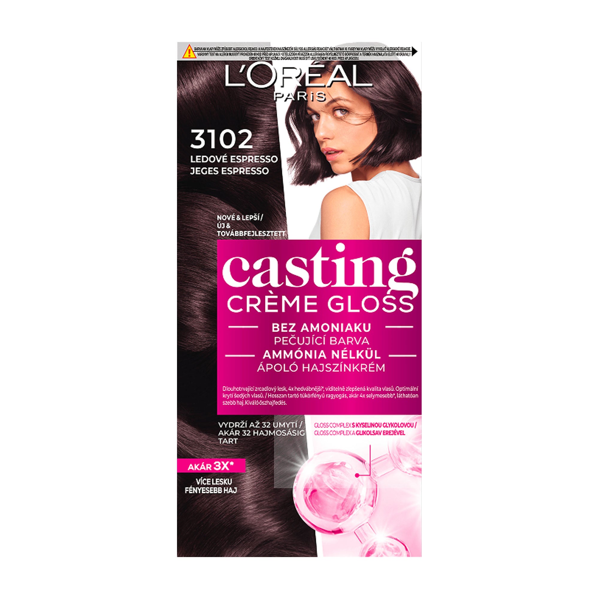 Loreal Paris Casting Creme Gloss 3102 Iced Espresso Pflegefarbe
