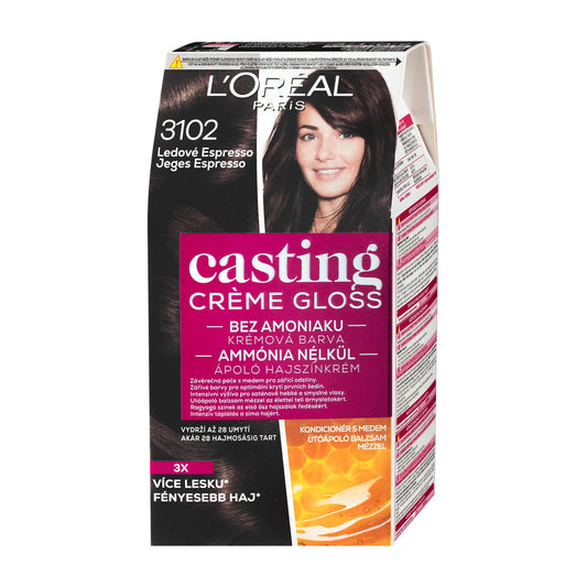 Loreal Paris Casting Creme Gloss 3102 Iced Espresso conditioning color