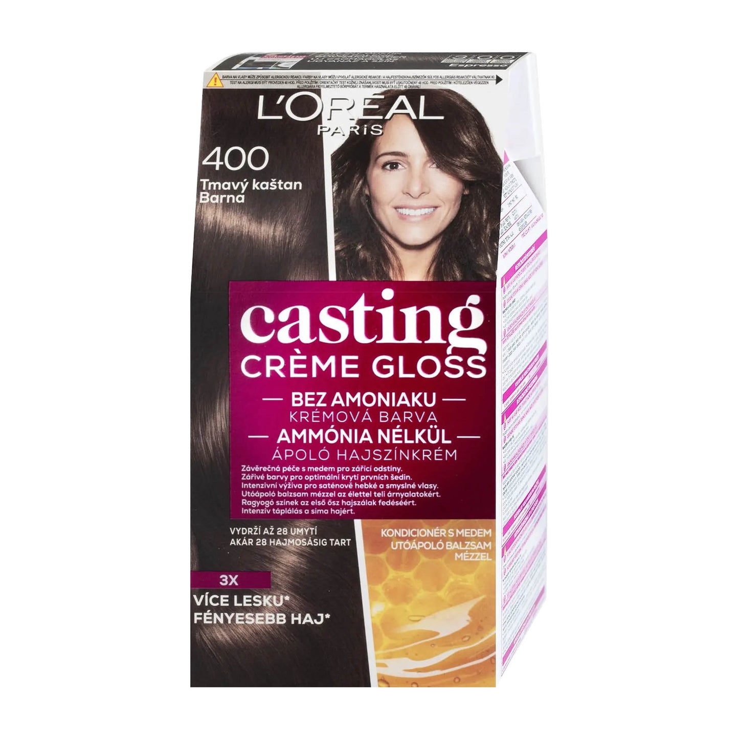 Loreal Paris Casting Creme Gloss 400 Brown conditioning color