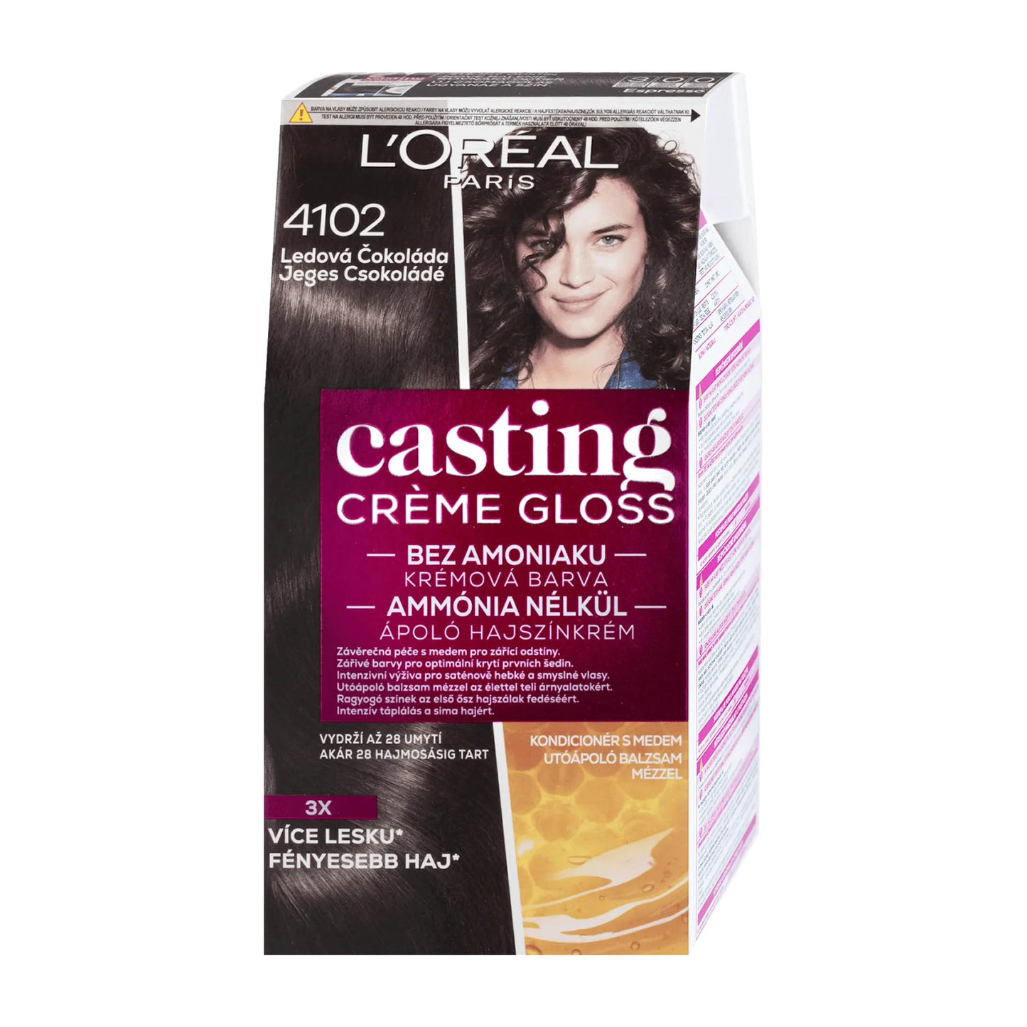 Loreal Paris Casting Creme Gloss 4102 Cool Chestnut conditioning color