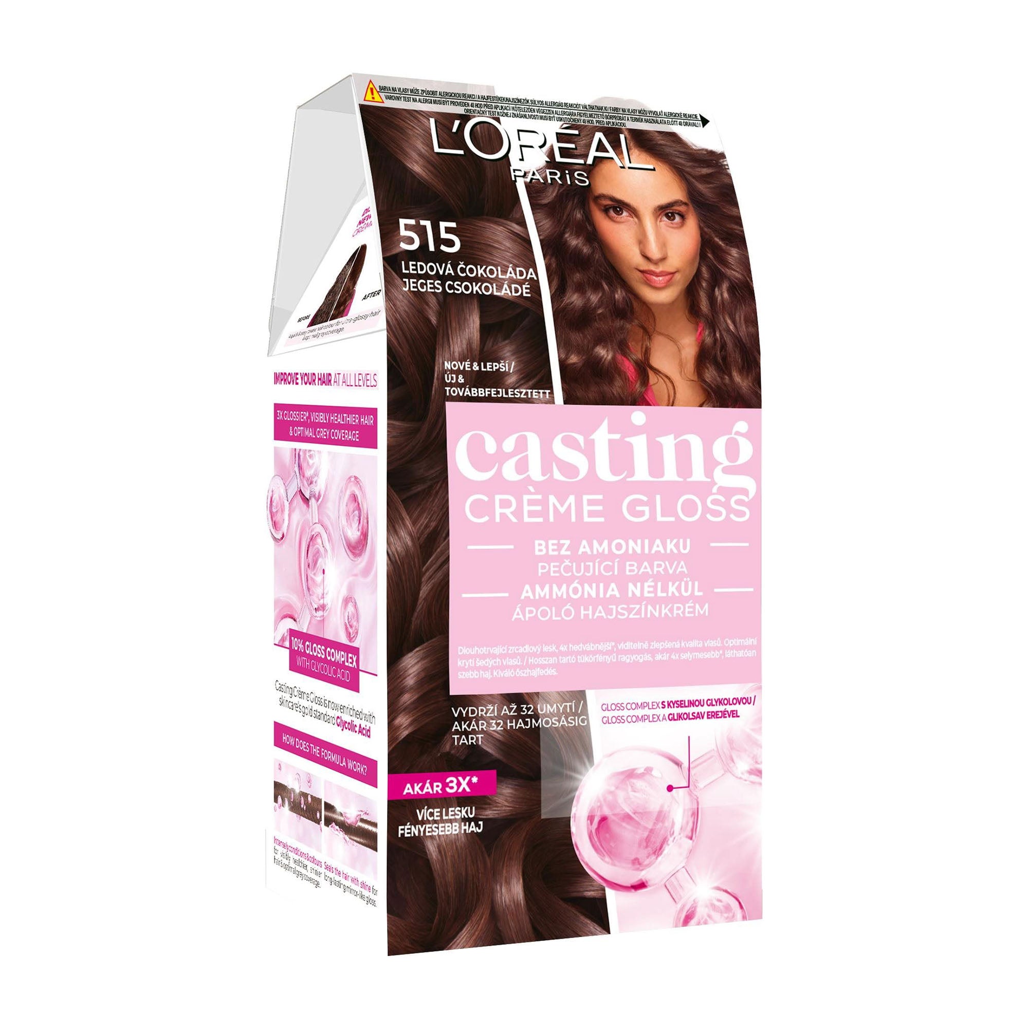 Loreal Paris Casting Creme Gloss 515 Chocolate Truffle Pflegefarbe