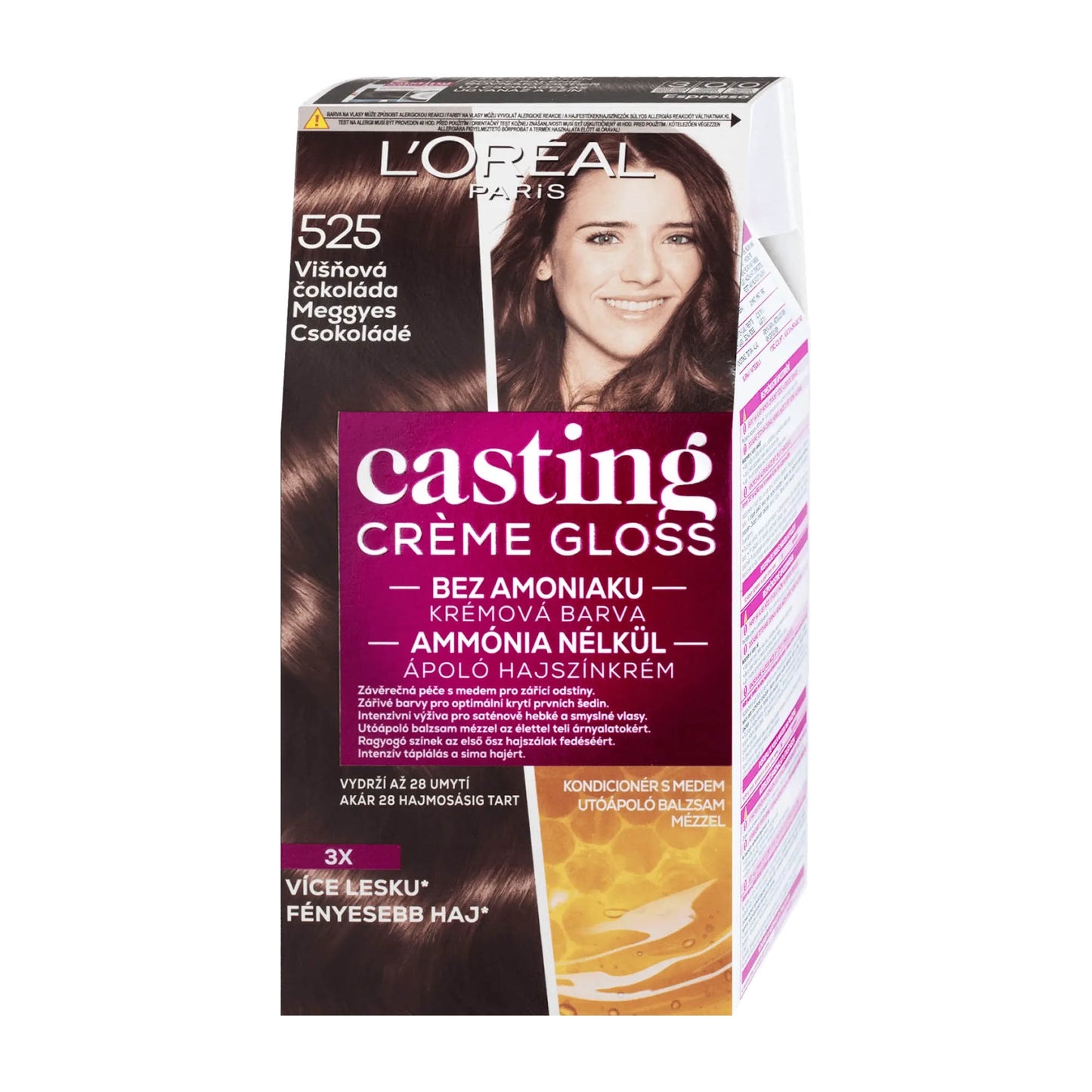 Loreal Paris Casting Creme Gloss 525 Chocolate Cherry Pflegefarbe