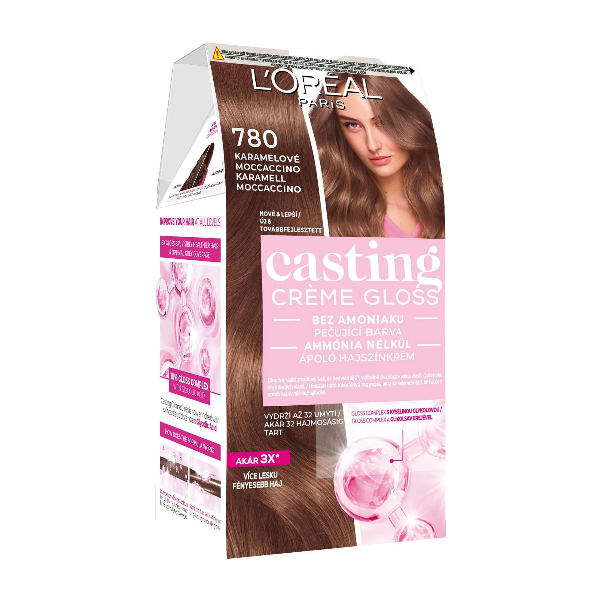 Loreal Paris Casting Creme Gloss 780 Caramel Mochaccino Coloration Cheveux