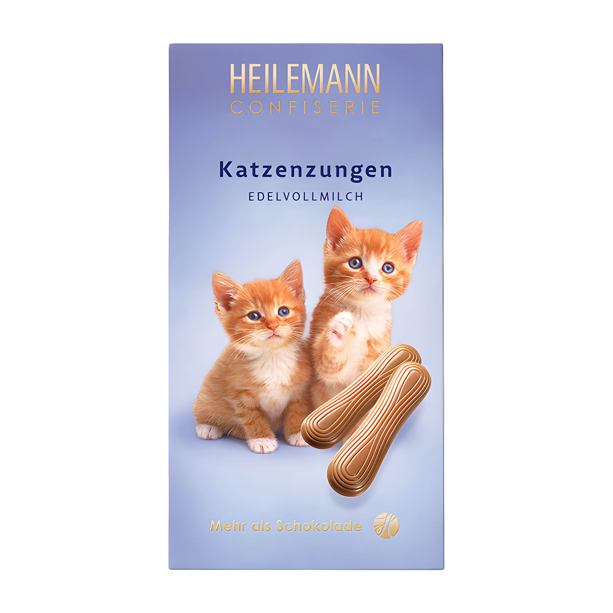 Heilemann Langues de chat au chocolat au lait, 75 g
