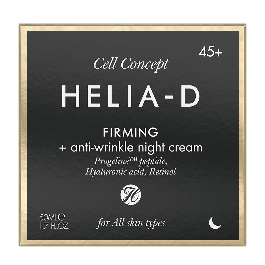 HELIA-D Crème de nuit Cell Concept 45+ raffermissante + anti-rides, 50 ml