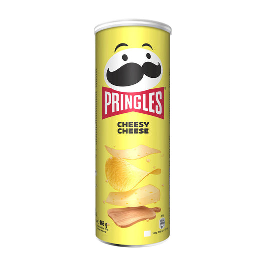 Pringles Cheesy Cheese Potato Crisps, 165 g