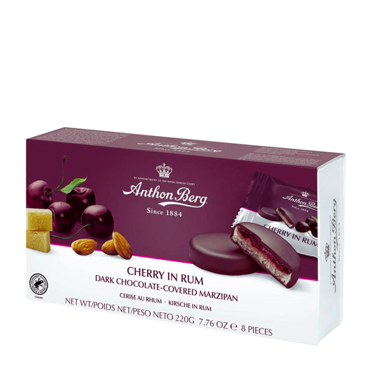 Anthon Berg Cherry in Rum Marzipan, 220 g