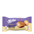 Packaging of Milka Choco Croissant with vanilla flavor, showing the product name and an image of a croissant.