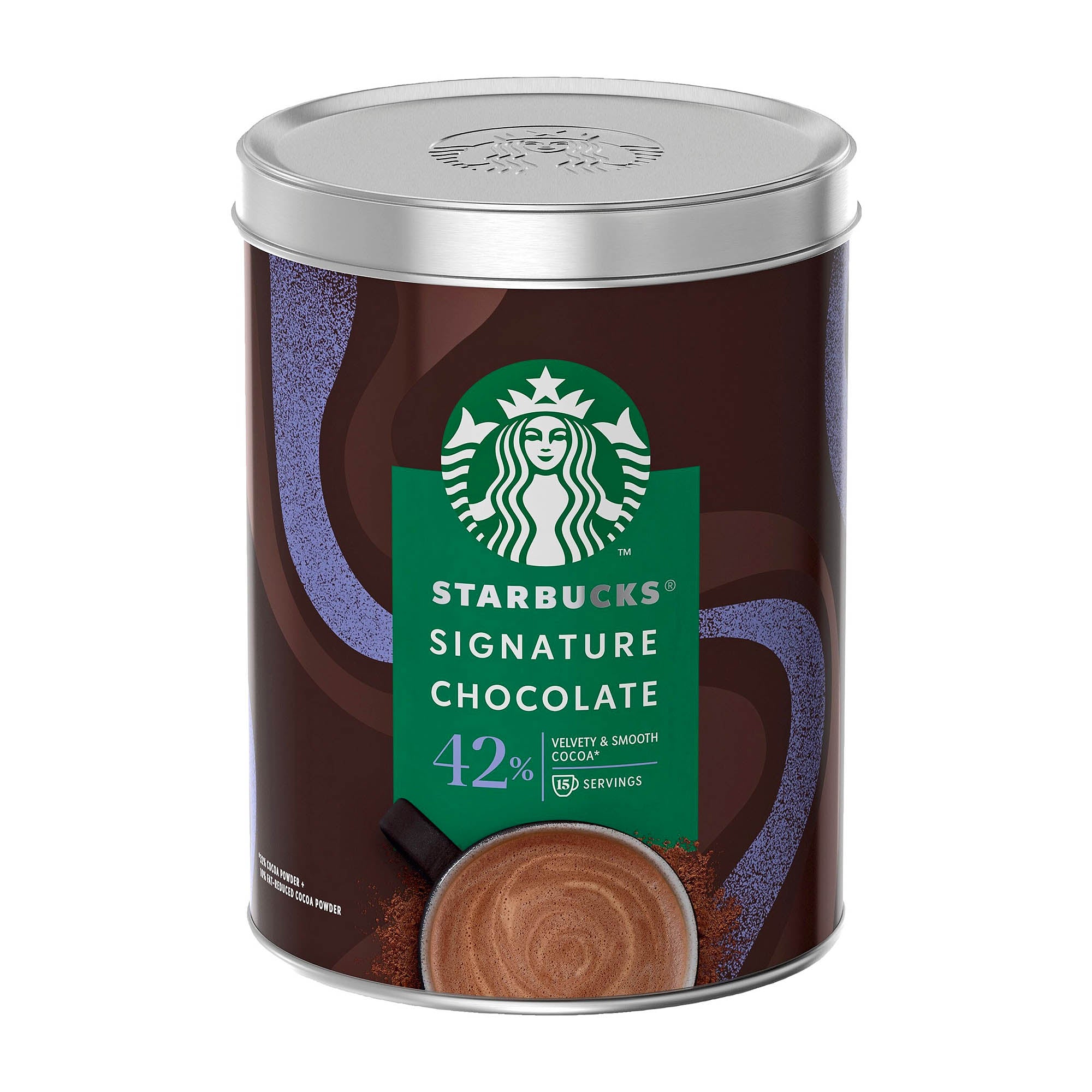 Starbucks Signature Chocolate Poudre de chocolat chaud 42 %, 330 g