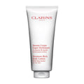 Clarins Moisture-Rich body lotion tube on a white background