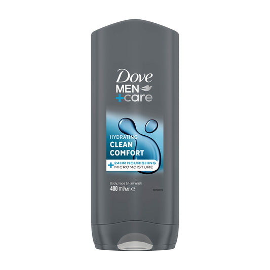 Dove Men+Care Clean Comfort Duschgel, 400 ml