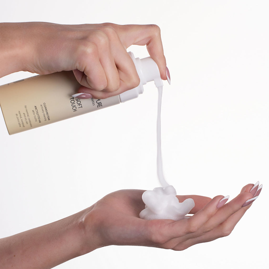 POMPURE Face Cleansing Foam SOFT TOUCH, 150 mL