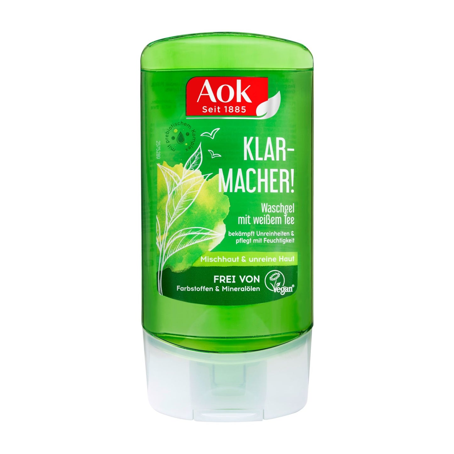 Aok Clarifying cleansing gel with white tea, 150 mL