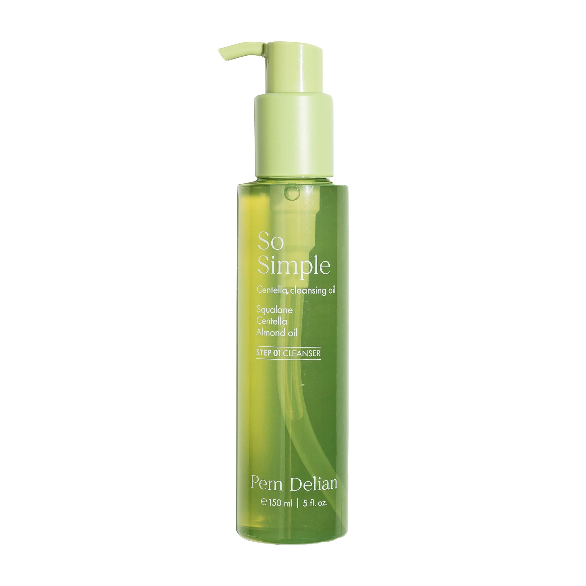 Pem Delian Huile nettoyante à la centella So Simple, 150 ml