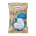 Packaging of Mogyi Natural Desiccated Coconut, 200g, with a graphical representation of the coconut on the front.