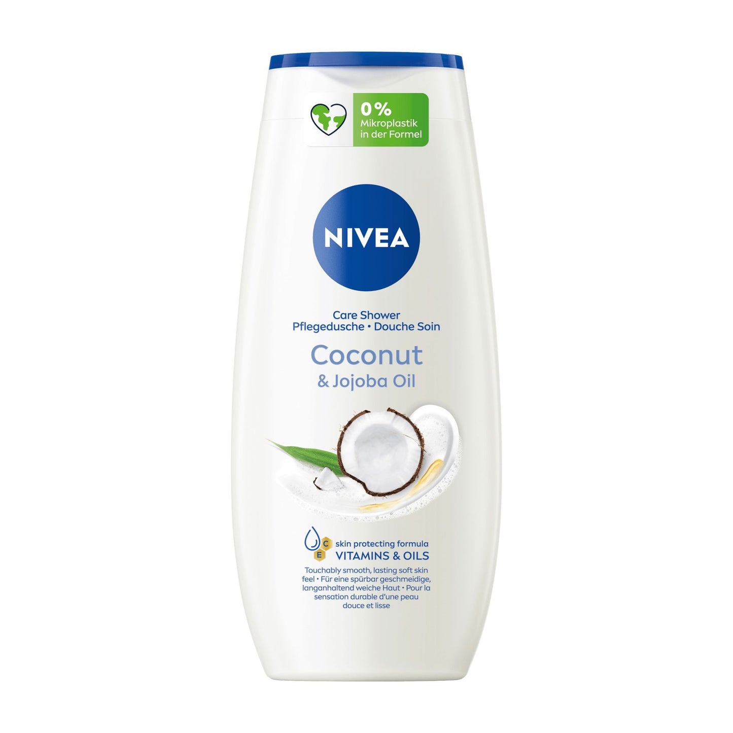 Nivea Coconut & Jojoba Oil shower gel, 250 mL