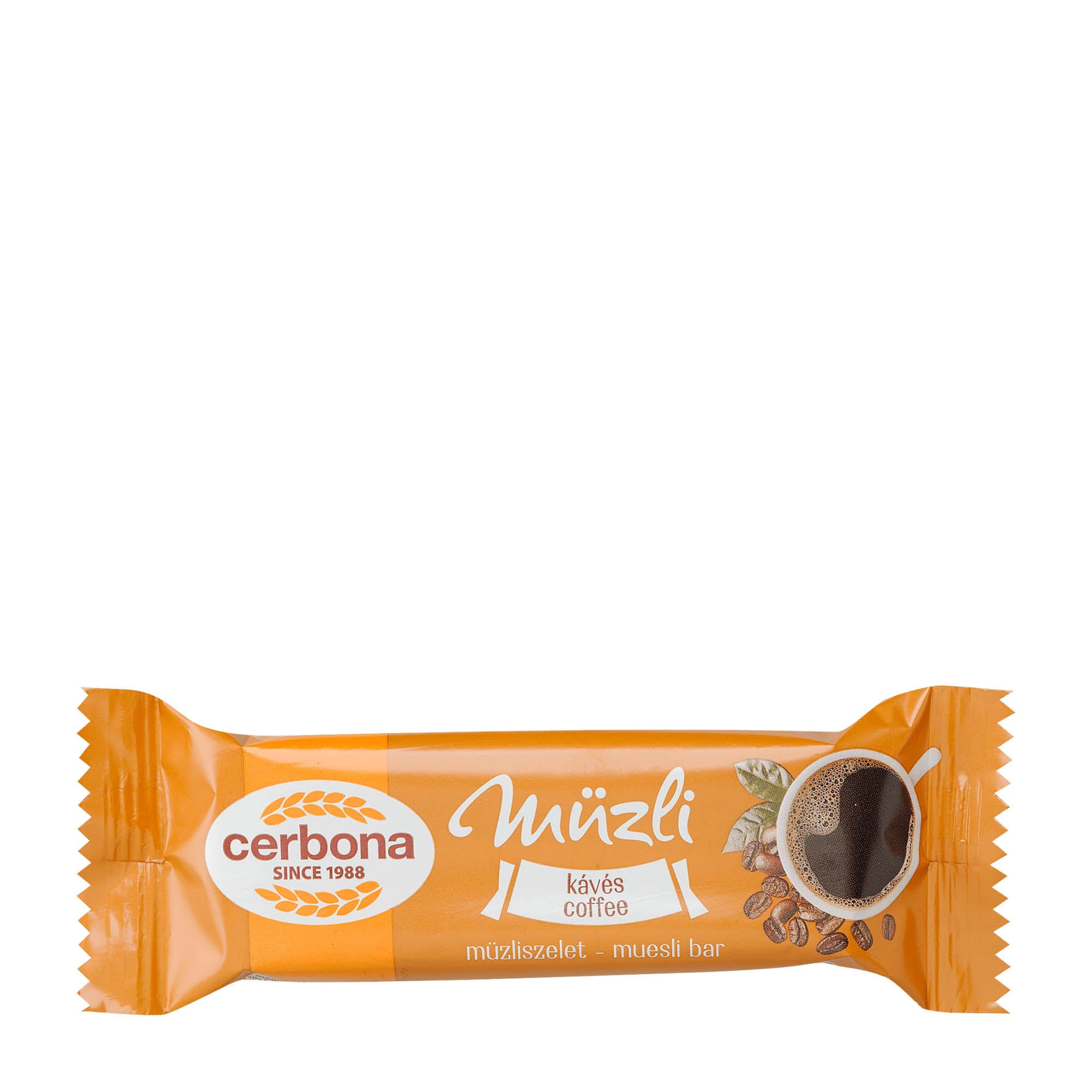 Cerbona Barre de muesli Café, 20 g