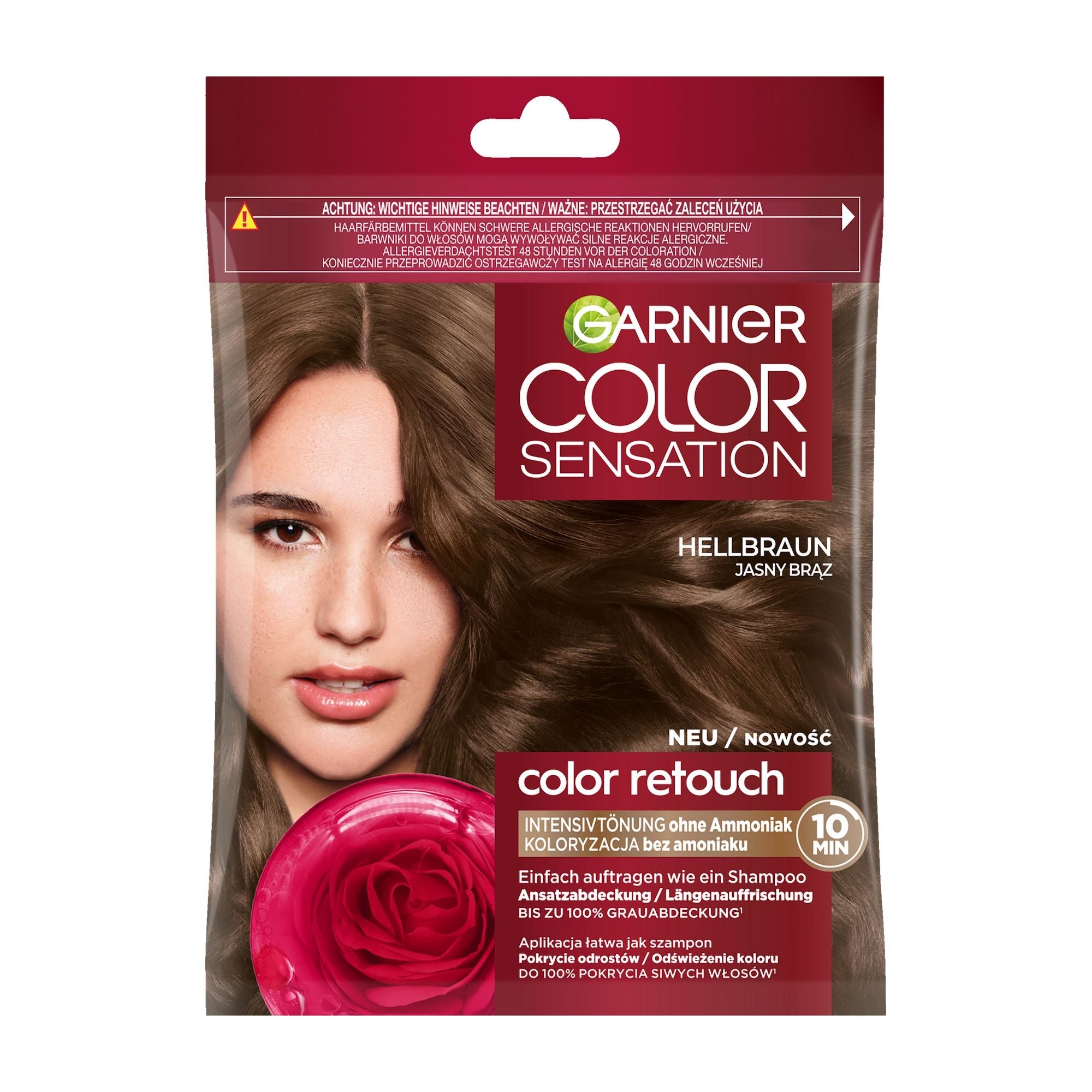 GARNIER Color Sensation Color Retouch 50 Châtain Clair tonique intensif, 1 Unité
