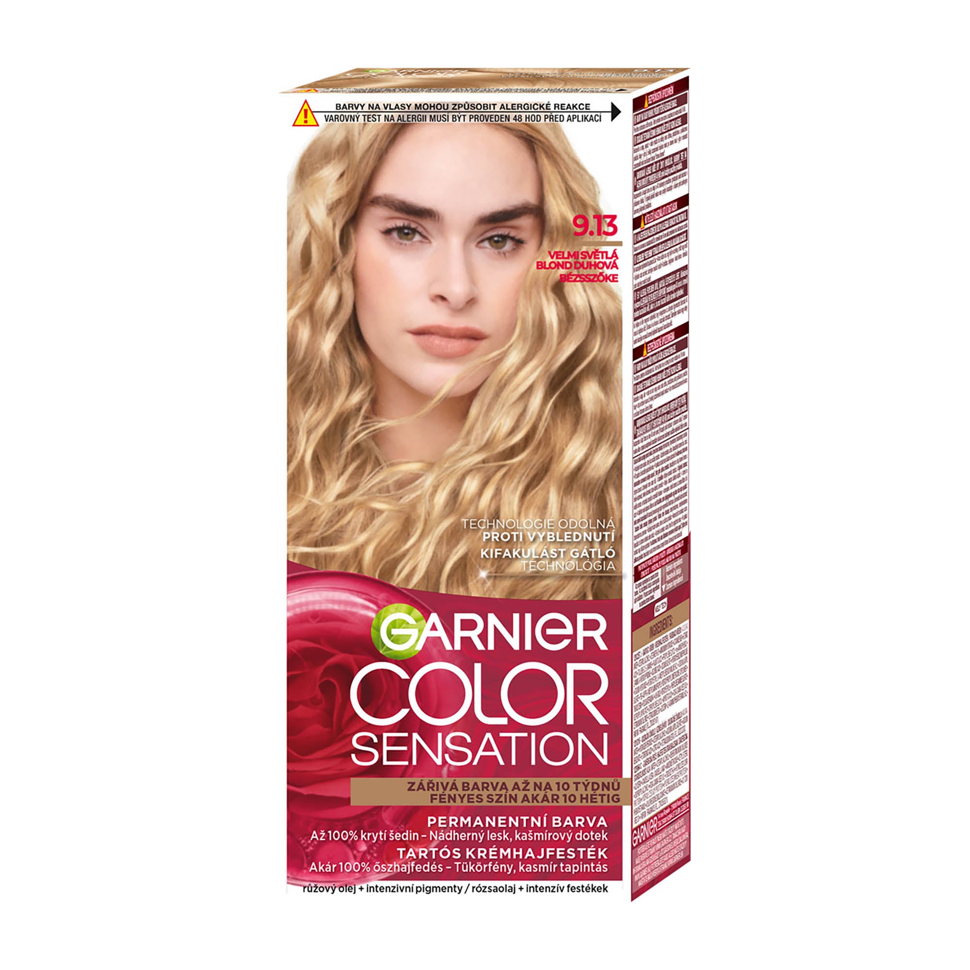 GARNIER Color Sensation 9.13 Blond Beige coloration permanente