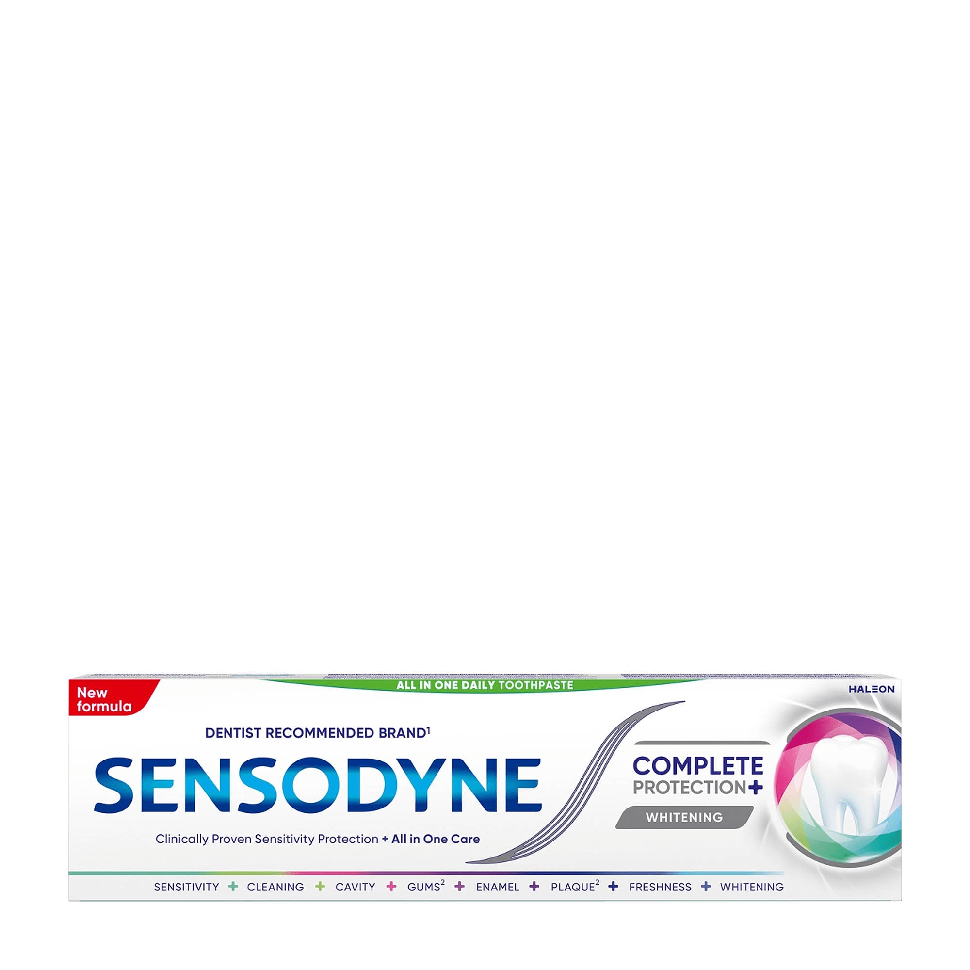 Sensodyne Complete Protection+ Dentifrice blanchissant, 75 ml