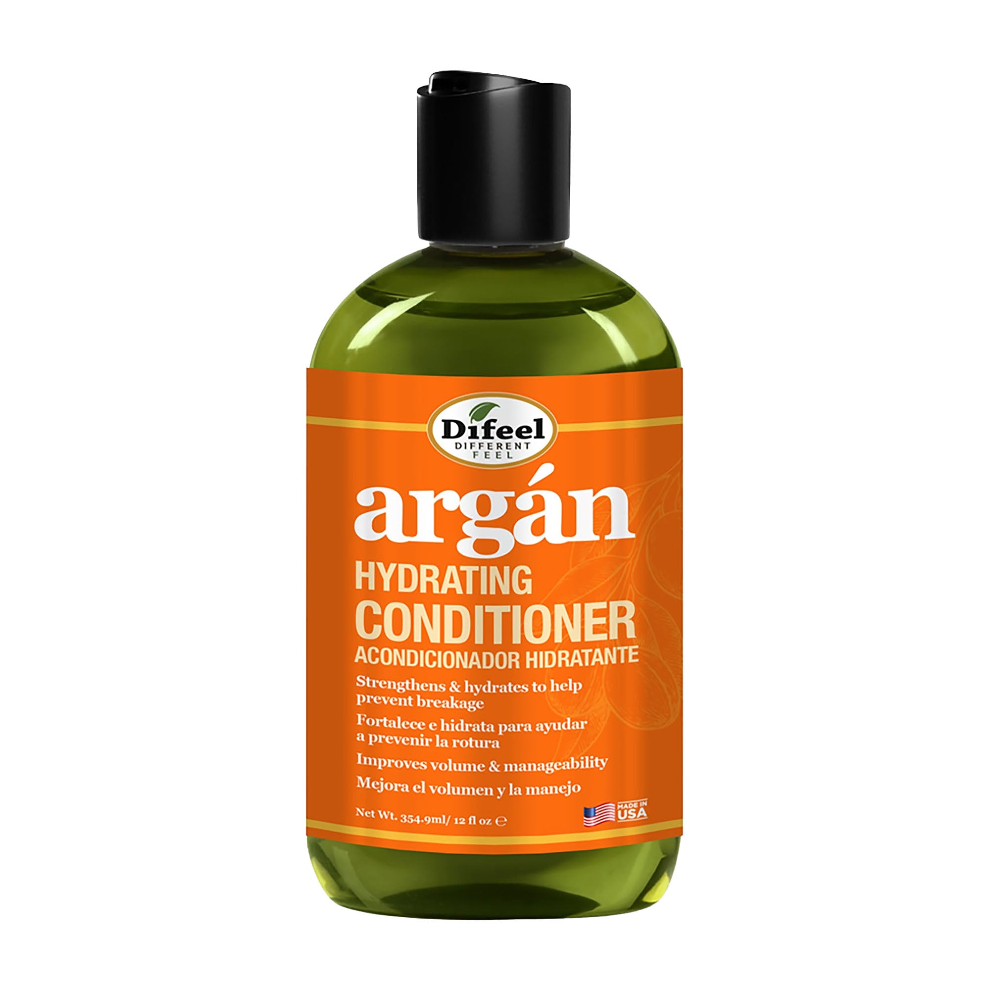 Difeel Après-shampoing hydratant Argan, 354.9 ml