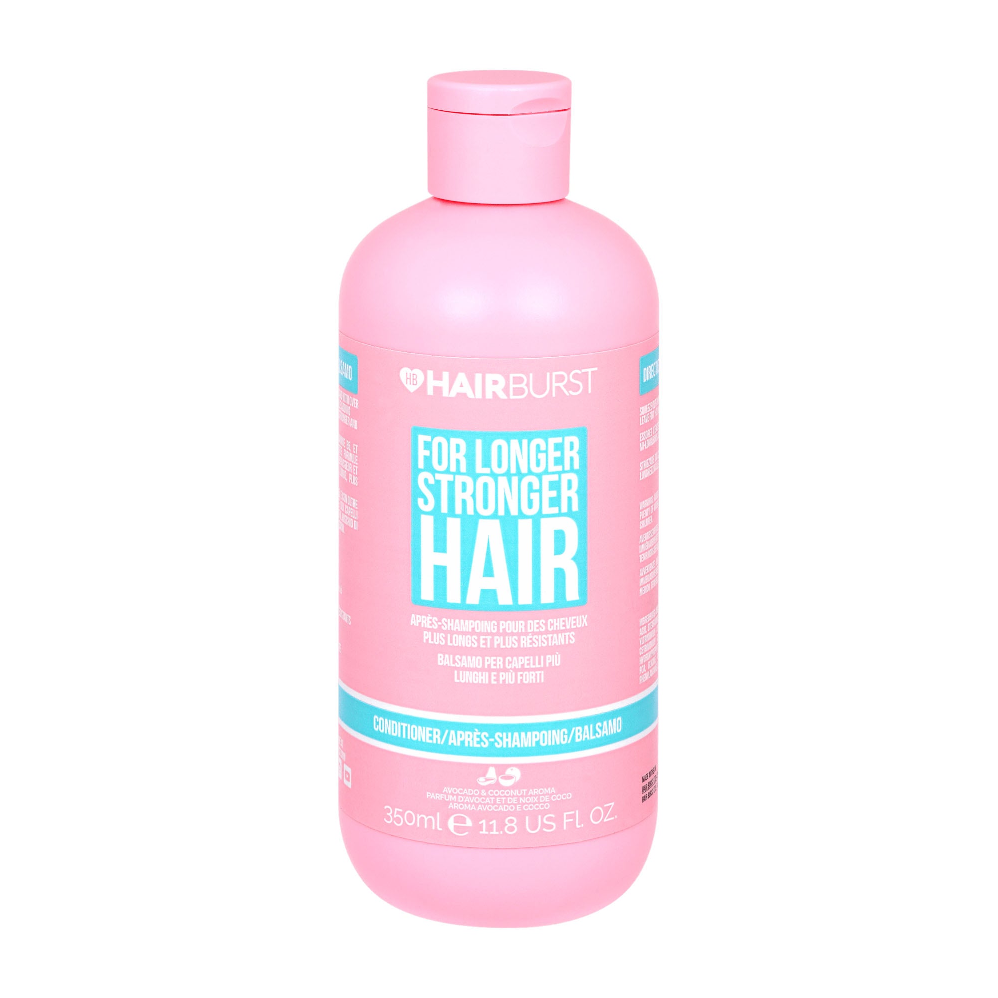 HAIRBURST Après-shampoing Avocat et Noix de coco pour des cheveux plus longs et plus forts, 350 ml