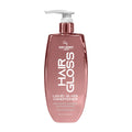 Bottle of Hair Chemist Hair Gloss Liquid Glass Conditioner on a white background